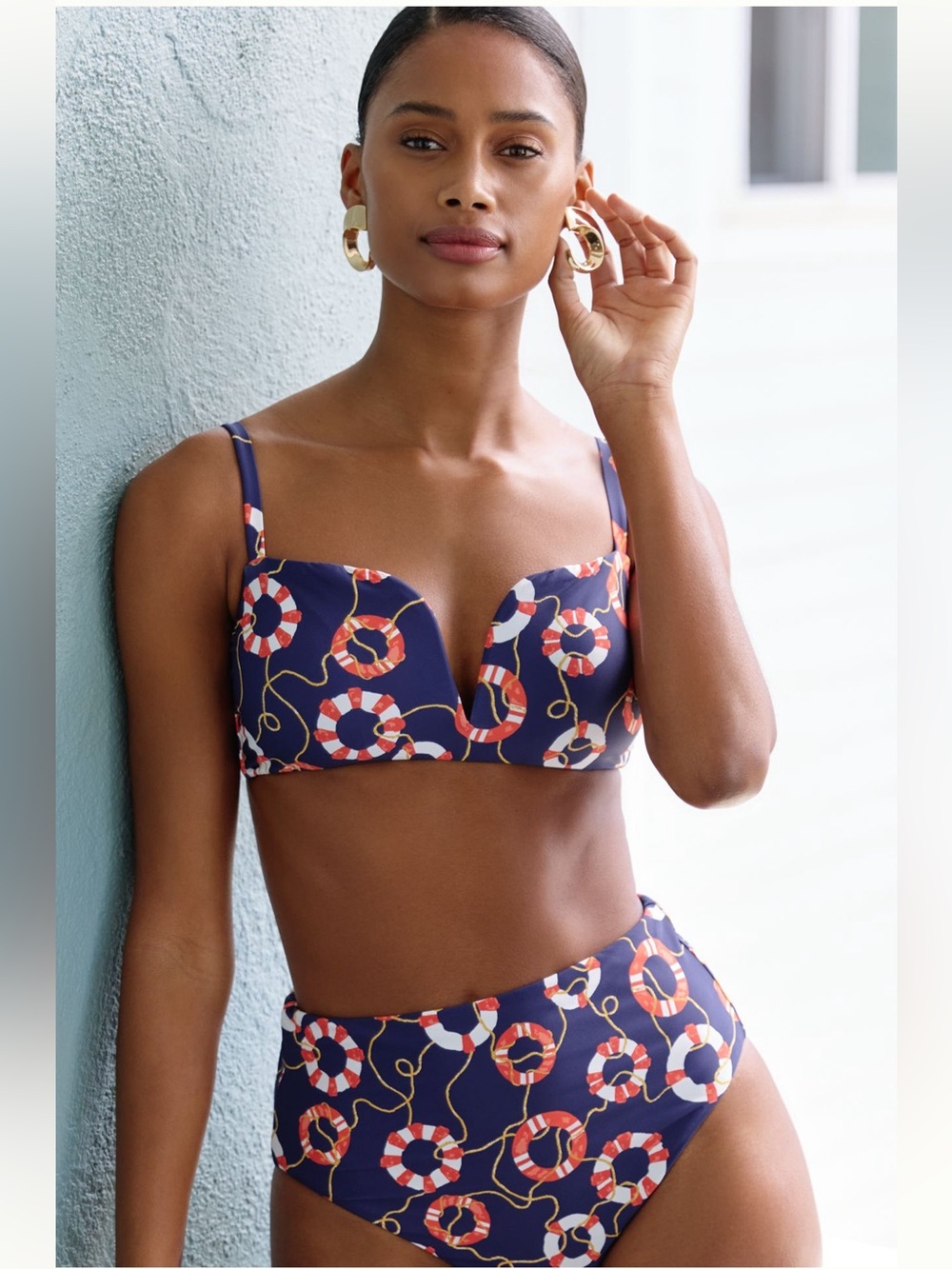 Anthropologie Celandine bikini set